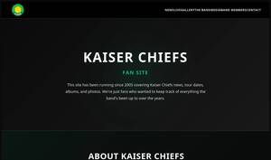 kaiserchiefs.co.uk