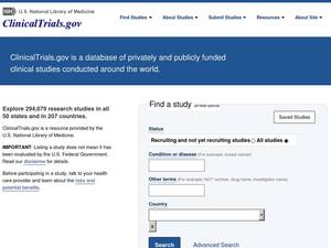 clinicaltrials.gov