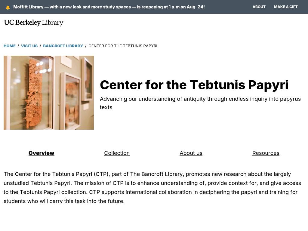 Tebtunis.berkeley.edu
