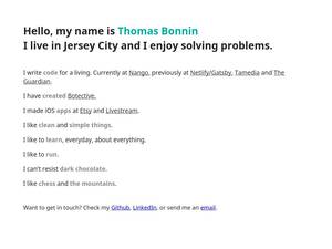 Thomasbonnin.com