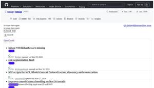Issues.nmap.org