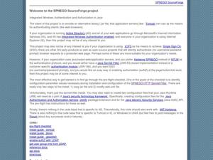 Spnego.sourceforge.net