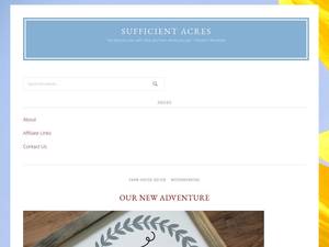 sufficientacres.com