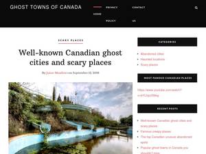 Ghosttownscanada.ca