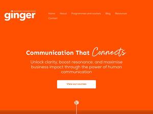 Gingerpublicspeaking.com