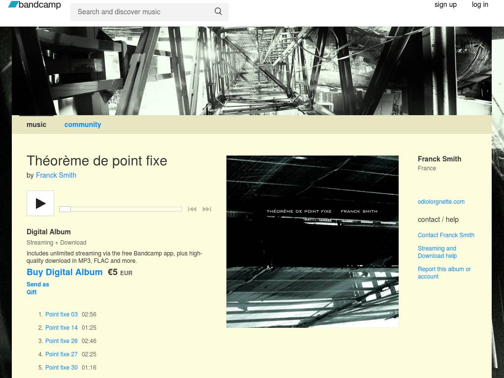 Francksmith.bandcamp.com