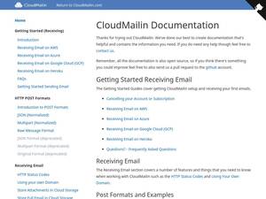Docs.cloudmailin.com