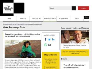Makerunawayssafe.org.uk