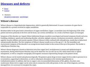 Wilsons-disease.org.uk