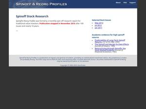 Spinoffprofiles.com