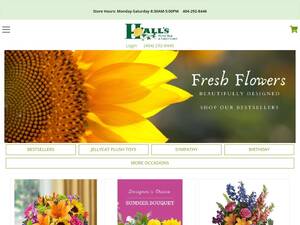 hallsflowershop.com