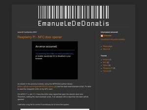 Emanuelededonatis.blogspot.com