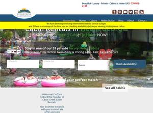 cedarcreekcabinrentals.com