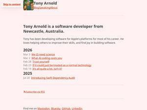 Tonyarnold.com