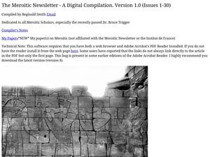 meroiticnewsletter.org