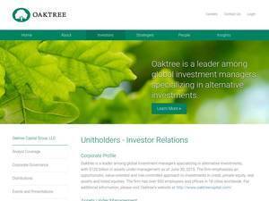 Ir.oaktreecapital.com