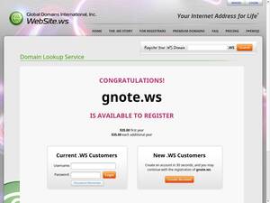 Gnote.ws