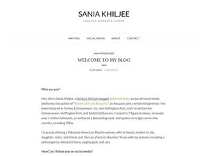 saniakhiljee.com