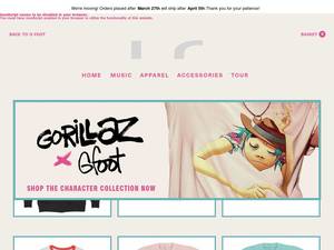 Usstore.gorillaz.com