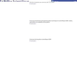 Police-scientifique.com