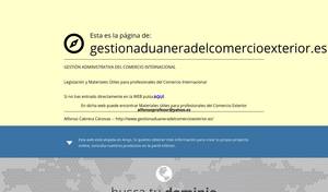 gestionaduaneradelcomercioexterior.es
