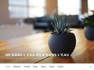 Oe-dans-leau.com