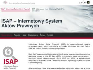 Isap.sejm.gov.pl