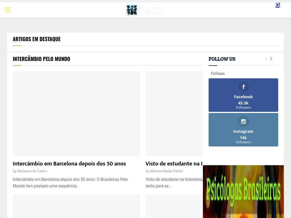 Brasileiraspelomundo.com