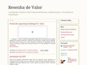 Resenhadevalor.blogspot.com