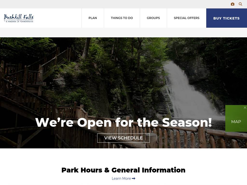 visitbushkillfalls.com