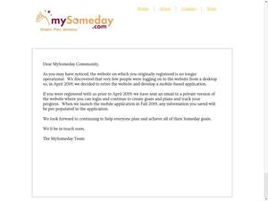 Mysomeday.com
