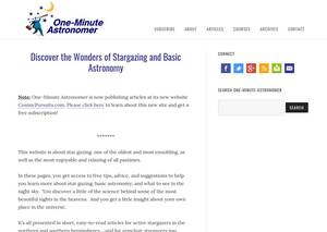 oneminuteastronomer.com