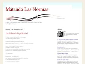 Matandolasnormas.blogspot.com