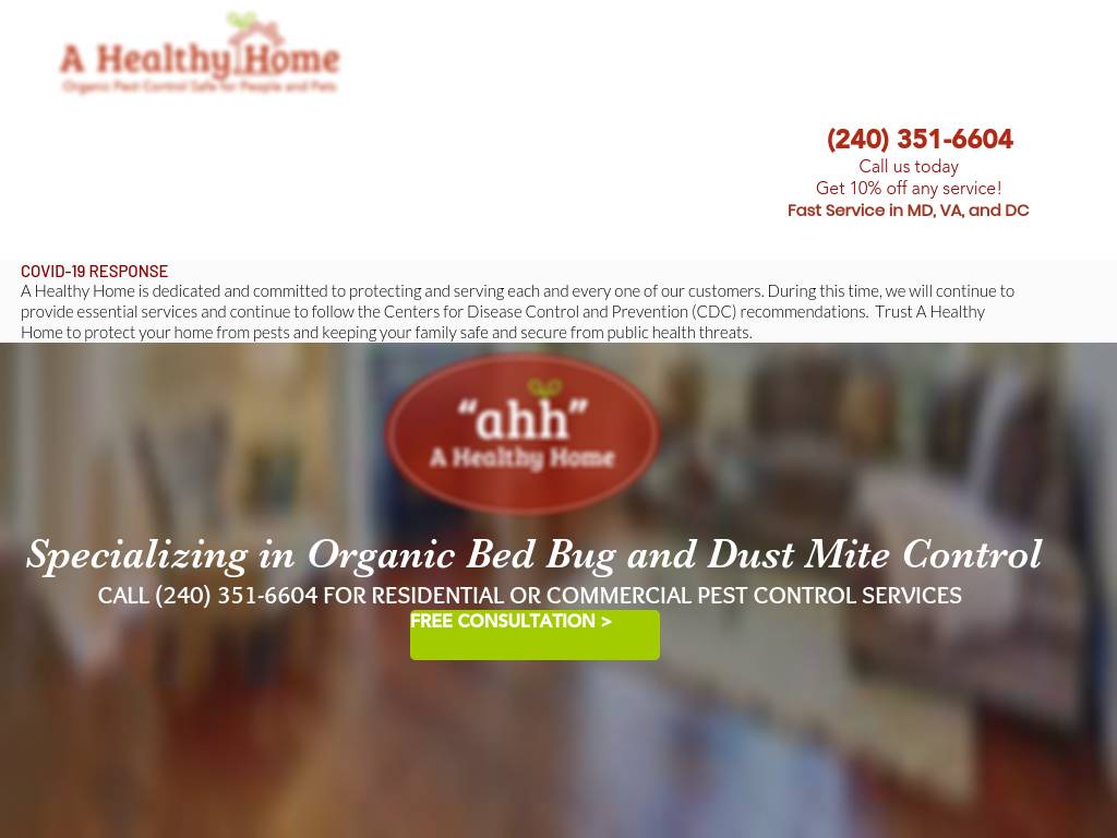 ahealthyhomeinc.com