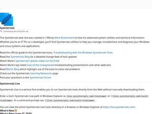 Sysinternals.com