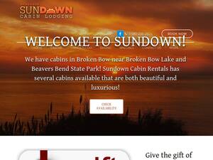 sundowncabinrentals.com