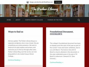 Theparkerlibrary.wordpress.com