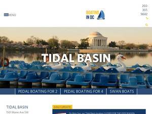 tidalbasinpeddleboats.com