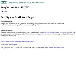 People.uncw.edu