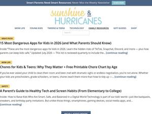 sunshineandhurricanes.com