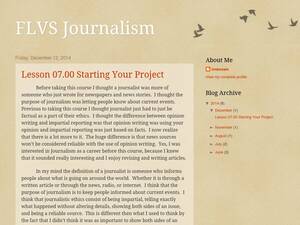 Flvsjournalismclass.blogspot.com