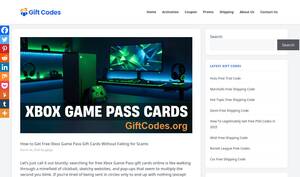 Xblg.giftcodes.org