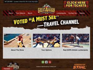 Alaskanlumberjackshow.com