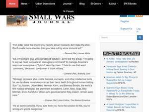 smallwarsjournal.com