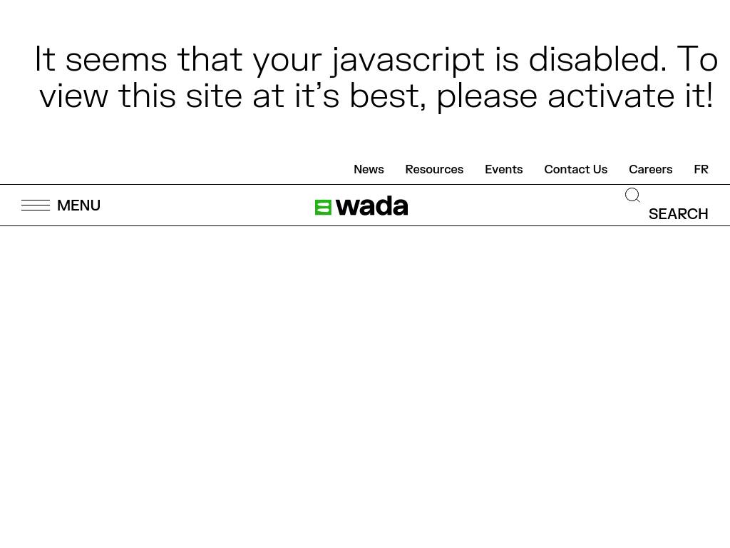 Wada-ama.org