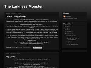 Thelarknessmonster.blogspot.com