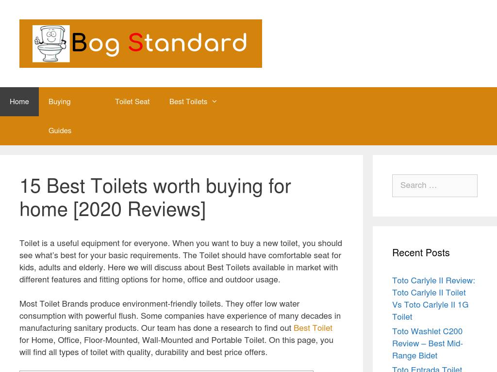 Bog-standard.org