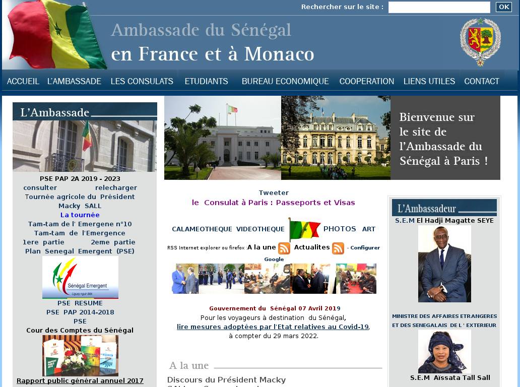 Ambasseneparis.com