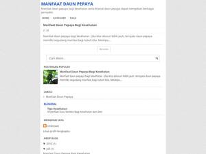 manfaat-daunpepaya.blogspot.com
