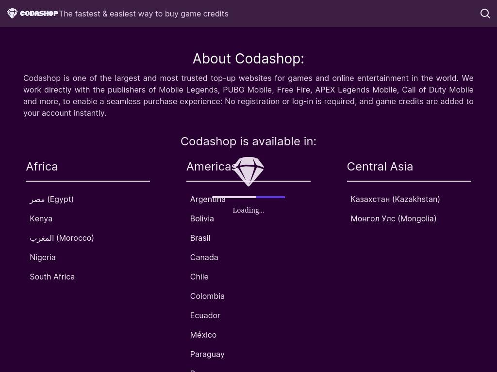 Codashop.com
